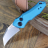 Складной автоматический нож Kershaw Launch 10 7350TEAL - Складной автоматический нож Kershaw Launch 10 7350TEAL