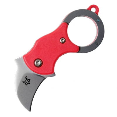 Складной нож-брелок Fox Mini-KA Karambit Red 535 R Новинка!